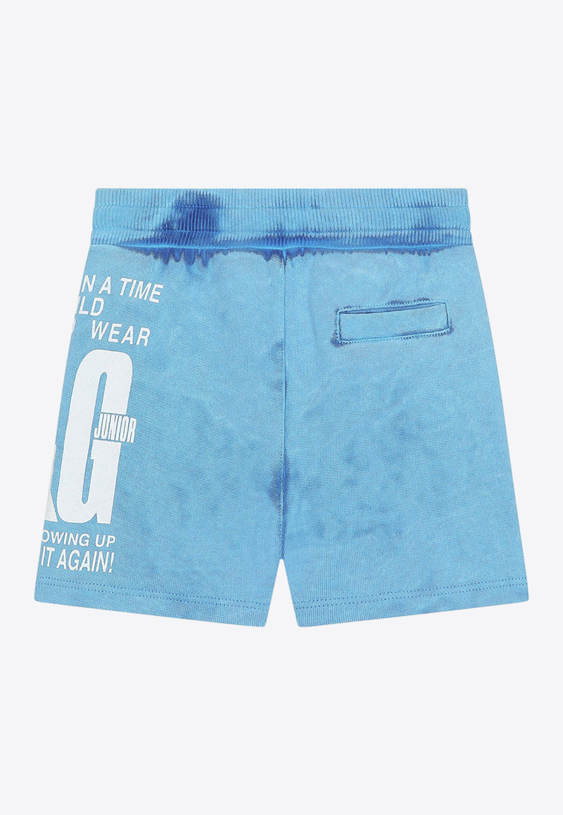 Dolce 
Gabbana Kids Baby Boys Logo Shorts L1JQS9 G7L6O S9000 Blue