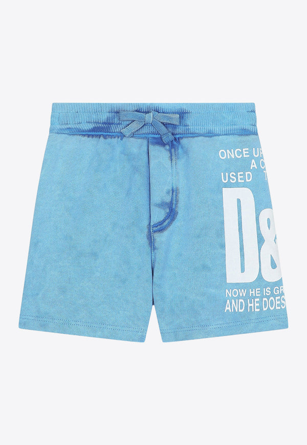 Dolce 
Gabbana Kids Baby Boys Logo Shorts L1JQS9 G7L6O S9000 Blue