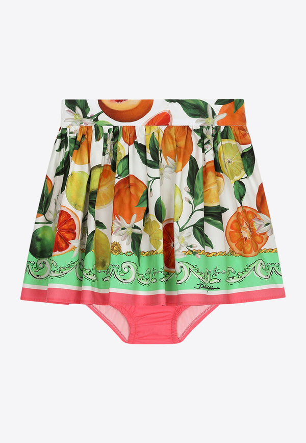 Dolce 
Gabbana Kids Baby Girls Lemon and Orange Skirt L24I95 G7L9A HV5AN Multicolor