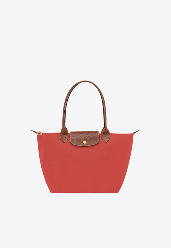 Longchamp Medium Le Pliage Tote Bag Red L2605089_P94