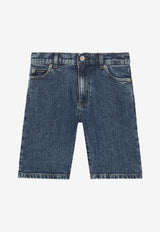 Dolce 
Gabbana Kids Boys Denim Shorts L42Q37 LDC27 B0013 Blue