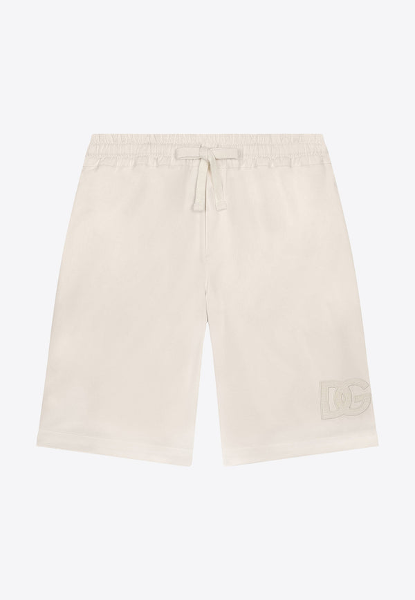 Dolce 
Gabbana Kids Boys DG Logo Shorts L43Q17 G7K8G A0275 Beige