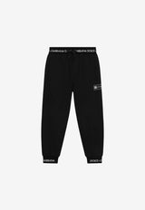 Dolce 
Gabbana Kids Boys Logo Track Pants L4JPFE G7M4G N0000 Black