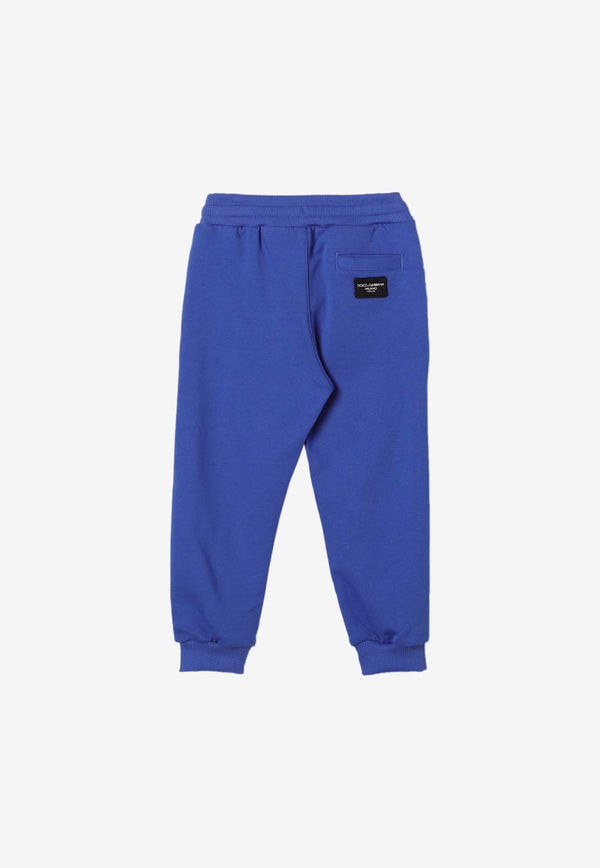 Dolce 
Gabbana Kids Boys Logo Track Pants L4JPT0 G7M4R B4401 Blue