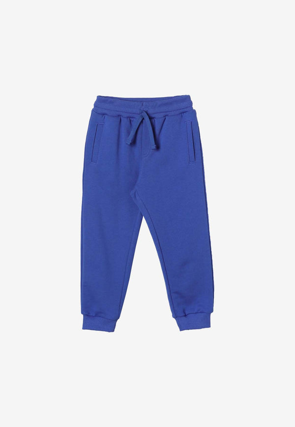 Dolce 
Gabbana Kids Boys Logo Track Pants L4JPT0 G7M4R B4401 Blue