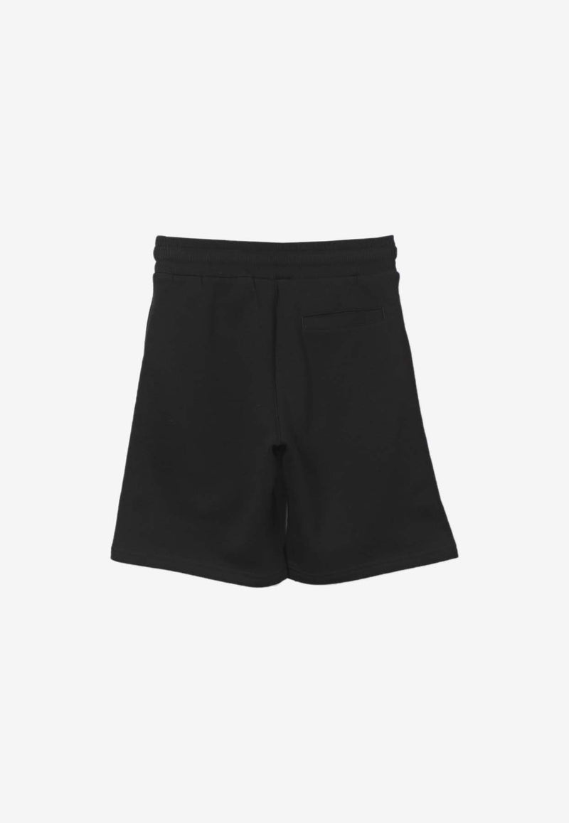 Dolce 
Gabbana Kids Boys Logo Track Shorts L4JQR1 G7M4R N0000 Black