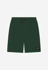 Dolce 
Gabbana Kids Boys Logo Track Shorts L4JQR1 G7M4R V0340 Green