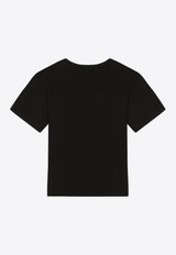 Dolce 
Gabbana Kids Boys Logo Tag T-shirt L4JT7T G7I2O N0000 Black