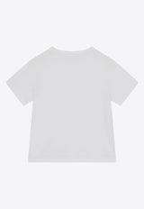 Dolce 
Gabbana Kids Boys Logo Tag T-shirt L4JT7T G7I2O W0800 White