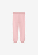 Dolce 
Gabbana Kids Girls Logo Label Track Pants L5JPD7 G7M4V F0662 Pink