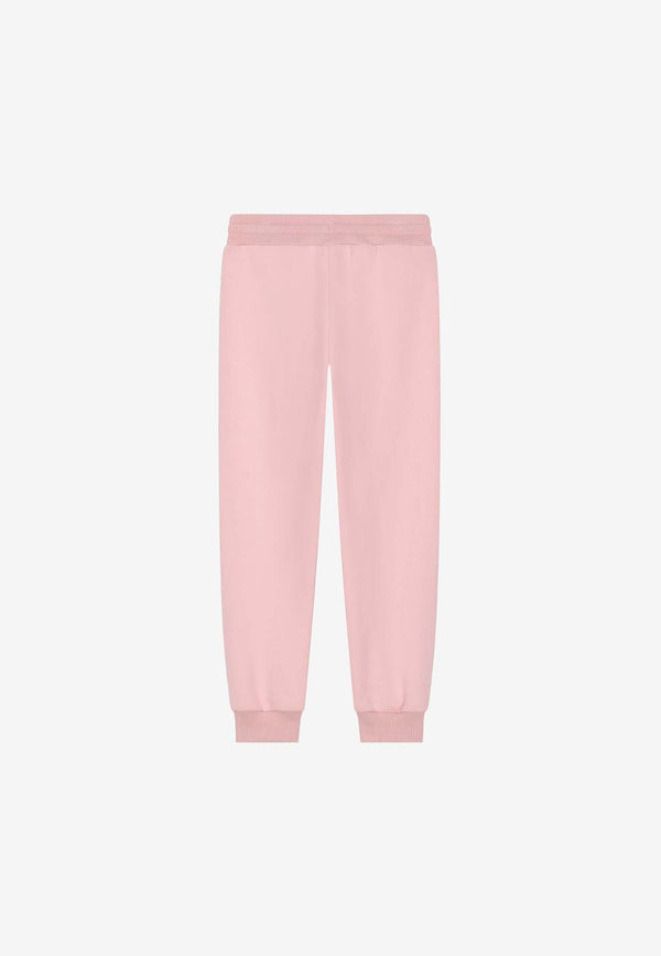 Dolce 
Gabbana Kids Girls Logo Label Track Pants L5JPD7 G7M4V F0662 Pink