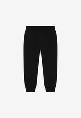 Dolce 
Gabbana Kids Girls Logo Label Track Pants L5JPD7 G7M4V N0000 Black