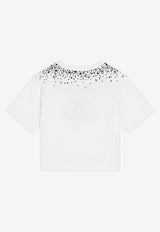 Dolce 
Gabbana Kids Girls Rhinestone-Embellished T-shirt L5JTMD G7K2V W0800