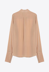 Sportmax Lelia Essential Long-Sleeved Shirt Beige LELIAVI/P_SPORM-040