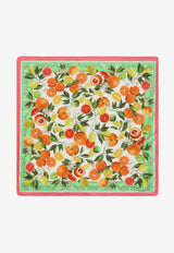 Dolce 
Gabbana Kids Babies Lemon and Orange Print Blanket LNJAE7 G7M6F HV5AN Multicolor