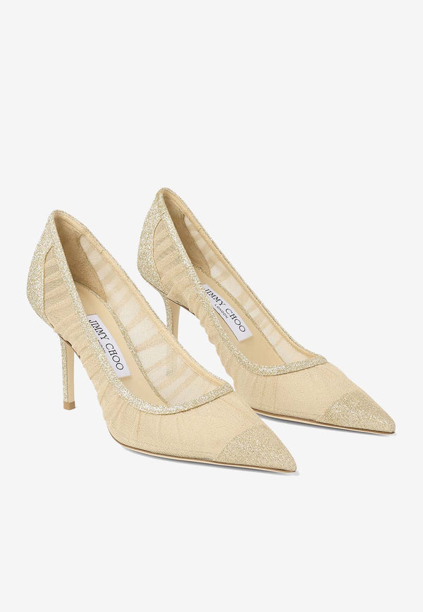 Jimmy Choo Love 85 Glitter Pumps LOVE 85 TFG GOLD/GOLD Gold