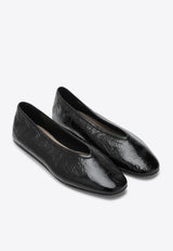 Le Monde Béryl Luna Leather Ballet Flats Black LUNNPL/P_LEMOB-BLA