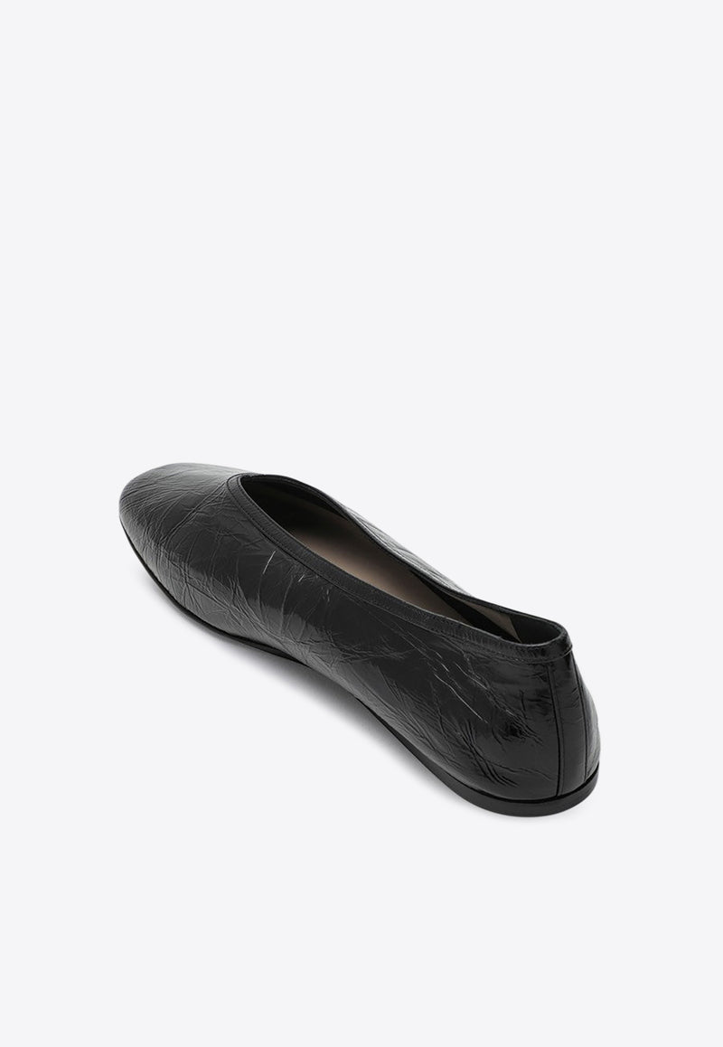 Le Monde Béryl Luna Leather Ballet Flats Black LUNNPL/P_LEMOB-BLA