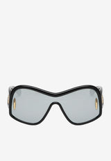 Loewe Square Mask Sunglasses Gray LW40131IPVC/Q_LOEW-0001C