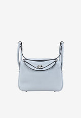 Hermès Lindy 26 in Bleu Pale Clemence Leather with Palladium Hardware