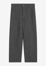 Brunello Cucinelli Straight-Leg Tailored Pants Gray M0W07P8723WV/P_CUCIN-C010