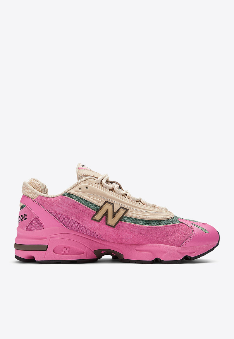 New Balance 1000 Low-Top Sneakers in Real Pink with Sandstone Pink M1000MC