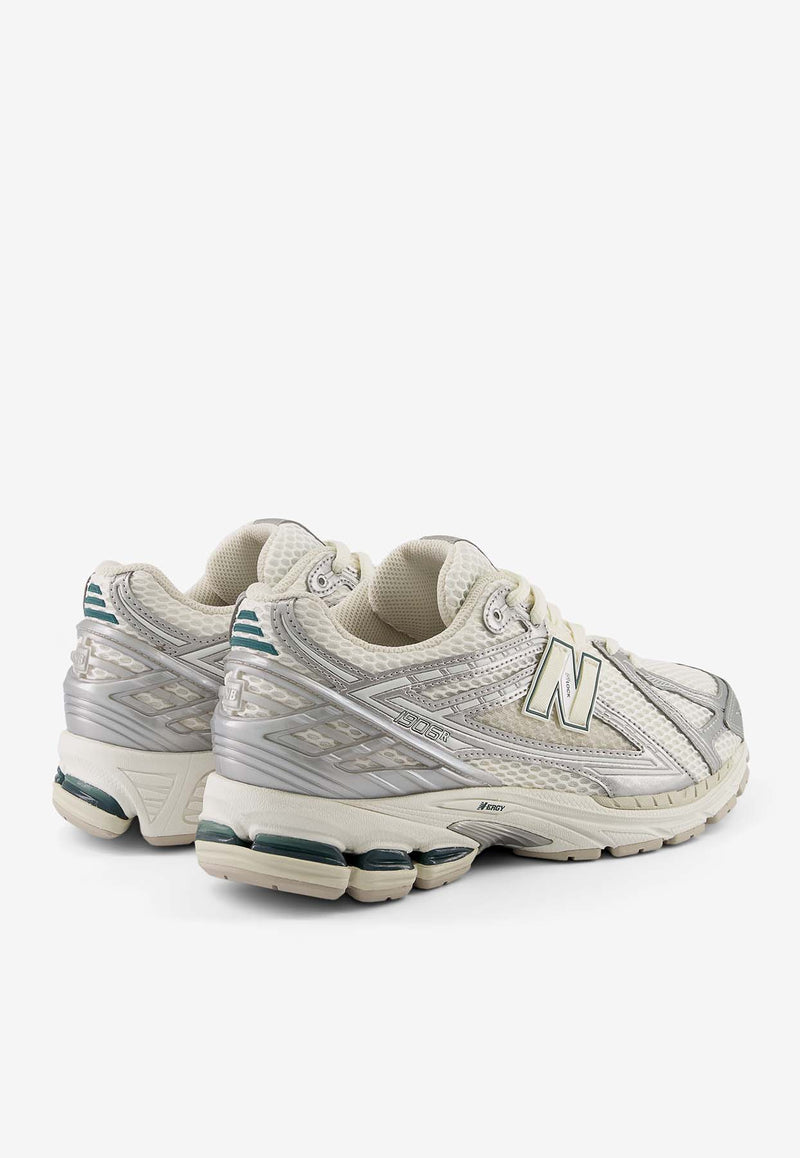 New Balance 1906R Low-Top Sneakers in Silver Metallic/Sea Salt M1906REE