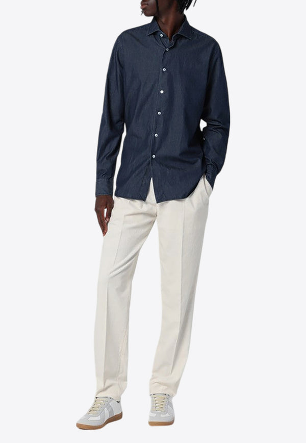 Brunello Cucinelli Straight-Leg Corduroy Tailored Pants M279DE1450CO/P_CUCIN-C5797 M279DE1450CO/P_CUCIN-C5797_202-48