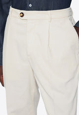 Brunello Cucinelli Straight-Leg Corduroy Tailored Pants M279DE1450CO/P_CUCIN-C5797 M279DE1450CO/P_CUCIN-C5797_202-48