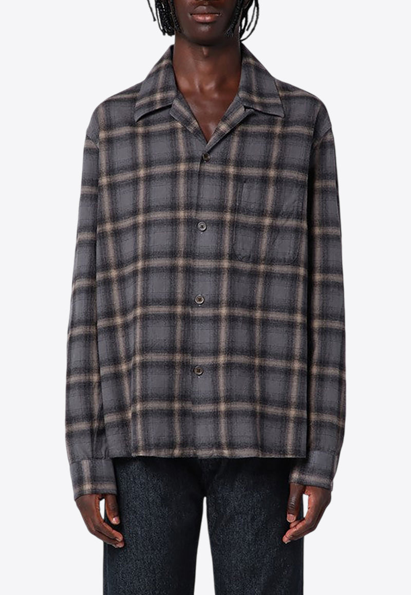 Our Legacy Heusen Plaid Check Long-Sleeved Shirt  Multicolor M4242HDGCO/P_OLEGA-OC