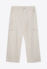 Our Legacy Wide-Leg Corduroy Cargo Pants Ecru M4244MECO/P_OLEGA-EC