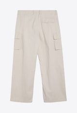 Our Legacy Wide-Leg Corduroy Cargo Pants Ecru M4244MECO/P_OLEGA-EC