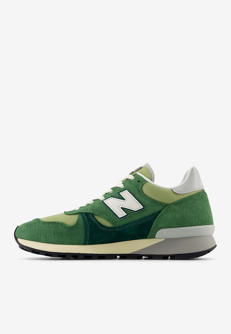 New Balance 475 Sneakers in Everglade Green with Mallard Green and Marsh Green M475VTF