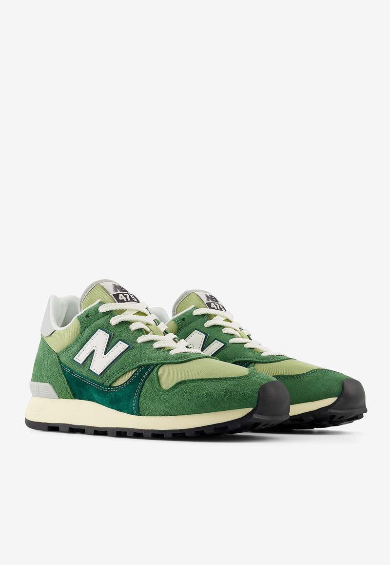 New Balance 475 Sneakers in Everglade Green with Mallard Green and Marsh Green M475VTF