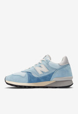 New Balance 475 Low-Top Sneakers in Quarry Blue with Chrome Blue and Heron Blue M475VTG