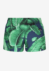 Dolce 
Gabbana Banana Tree Print Swim Shorts Green M4A06T ISMF5 H4005