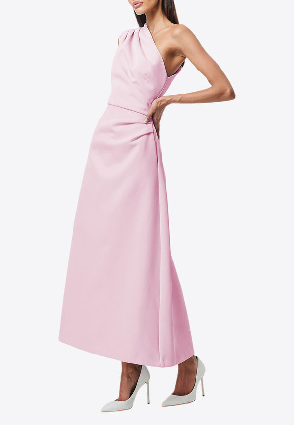 Mossman Ignite One-Shoulder Maxi Dress Pink M95356PINK