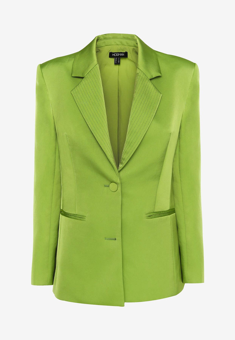 Mossman Elysium Single-Breasted Blazer M95790GREEN