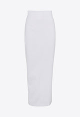 Mossman Foresight Maxi Column Skirt White M96056WHITE