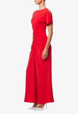 Mossman No Remorse Ruched Maxi Dress Red M96423RED