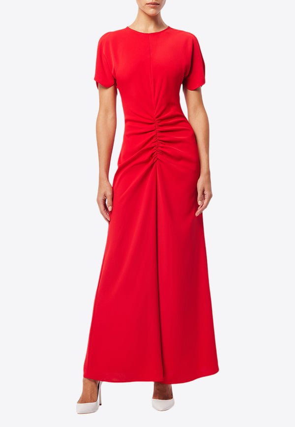 Mossman No Remorse Ruched Maxi Dress Red M96423RED