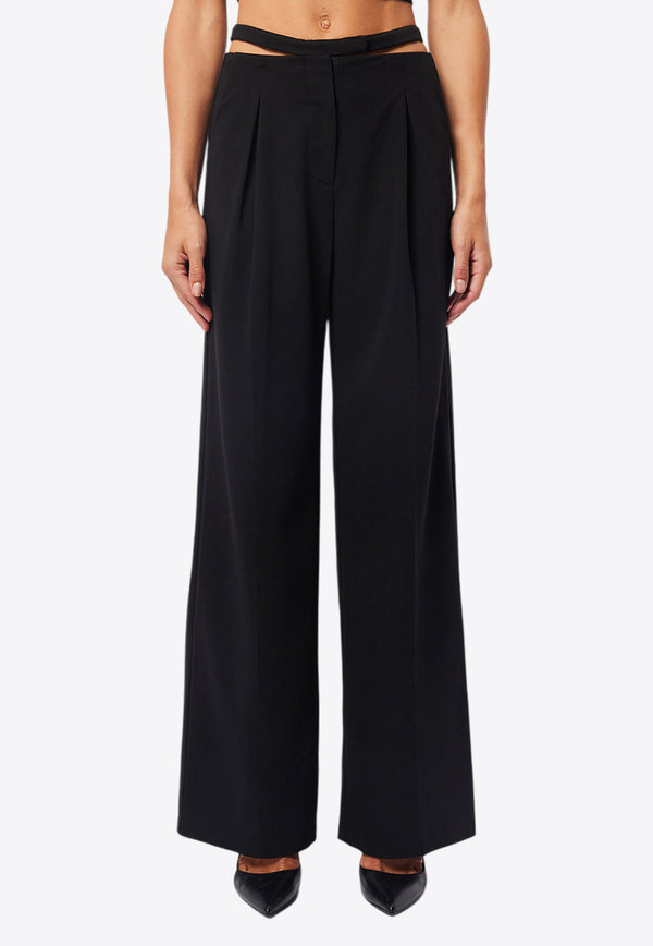 Mossman In Formation Wide-Leg Pants  Black M96583BLACK