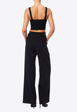 Mossman In Formation Wide-Leg Pants  Black M96583BLACK