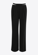 Mossman In Formation Wide-Leg Pants  Black M96583BLACK