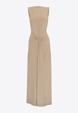 Mossman Golden Hour Sleeveless Maxi Dress Gold M96608GOLD