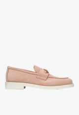 Jimmy Choo Maddie Diamond Suede Loafers MADDIE DIAMOND UUE MACARON