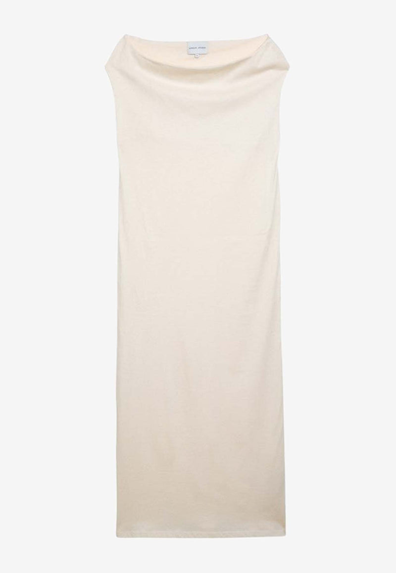 Loulou Studio Martial Off-Shoulder Midi Dress Ivory MARTIALCO/O_LOULO-RI