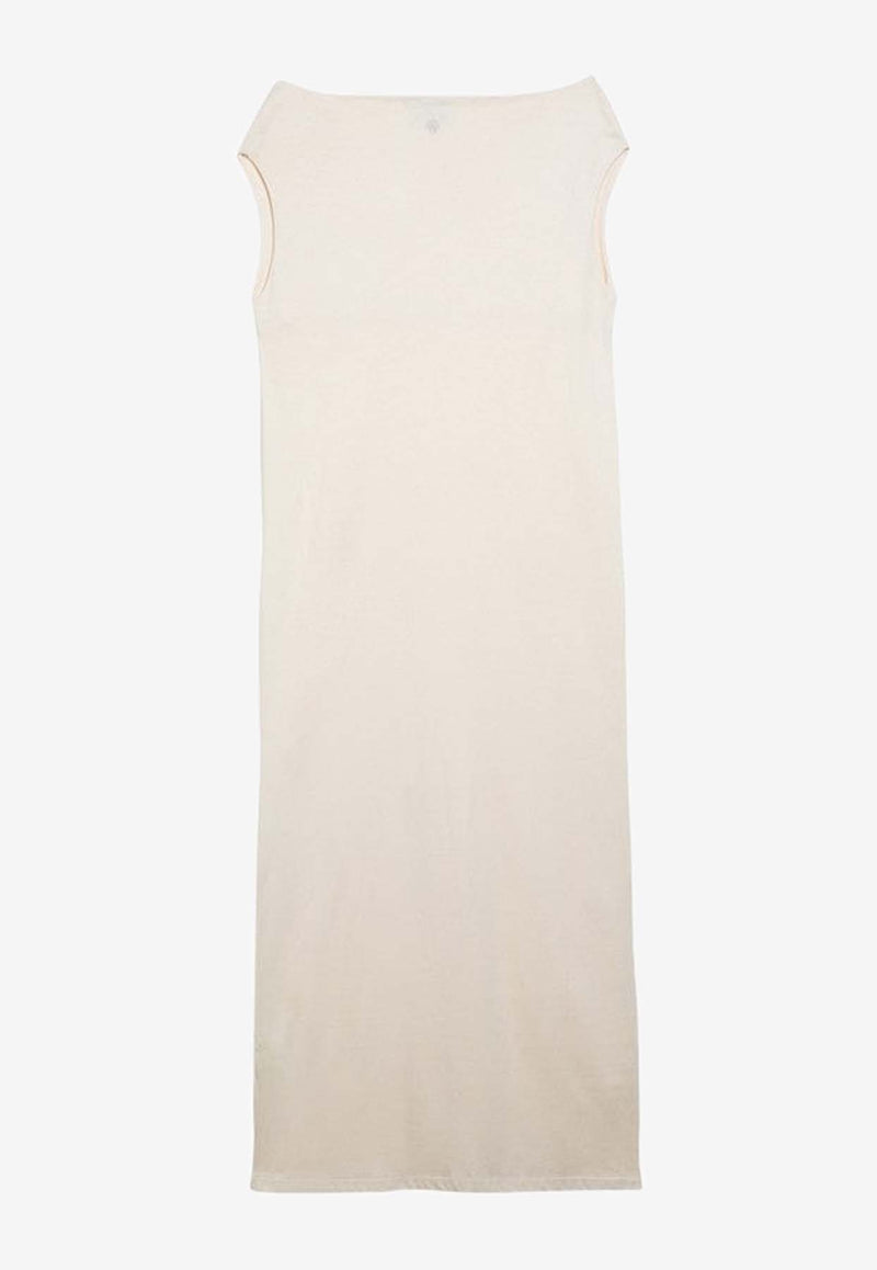 Loulou Studio Martial Off-Shoulder Midi Dress Ivory MARTIALCO/O_LOULO-RI