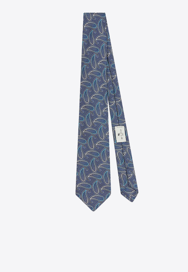 Etro Paisley Silk Jacquard Tie MASA0001-AS105 S9883