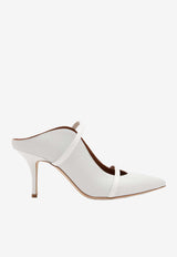 Malone Souliers Maureen 70 Mules in Nappa Leather MAUREEN 70-216 WHITE